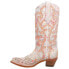 Фото #3 товара Corral Boots Fluorescent Embroidery TooledInlay Studded Snip Toe Cowboy Womens