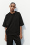 INTERLOCK OVERSIZE T-SHIRT