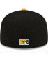 Фото #4 товара Men's Black, Gold Rochester Red Wings Theme Night 59FIFTY Fitted Hat