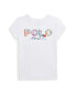 ფოტო #1 პროდუქტის Big Girls Tropical-Logo Cotton Jersey T-shirt
