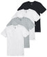 Фото #1 товара Men's Crew Neck T-shirt, Pack of 4