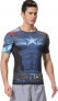 Фото #14 товара Cody Lundin Men's Compression Armour America Hero Logo Fitness Running Sport Short Sleeve