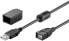 Goobay 93284 - USB 2.0 Kabel A Stecker auf Buchse 2 m - Cable - Digital