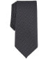 Фото #1 товара Men's Scott Slim Mini-Neat Tie, Created for Macy's
