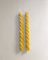 Фото #3 товара Pack of beeswax candles (pack of 2)