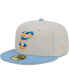 Фото #1 товара Men's Natural Chicago White Sox Beach Front 59FIFTY Fitted Hat