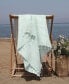 Textiles Lucky Pestemal Pack of 2 100% Turkish Cotton Beach Towel