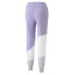Фото #4 товара Puma Power Cat Colorblock Pants Womens Purple Casual Athletic Bottoms 67397825