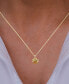 ფოტო #2 პროდუქტის Enamel Paw 18" Pendant Necklace in 14k Gold