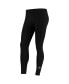 Фото #2 товара Women's Black GA Tech Yellow Jackets Fleece Leggings