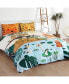 Фото #2 товара In the Jungle 100% Cotton Duvet & Pillowcase Set - King