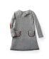 Фото #1 товара Baby Girls Quilted Ponte Riding Dress