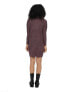 Фото #3 товара Повседневное платье Only ONLJANA L/S Cowl Neck Dress Wool Knt NOOS 15140166 Розово-коричневый+W. MELANGE