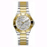 Guess Damen Armbanduhr Sunray Multifunktion gold, silber 36 mm GW0616L2