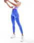 The North Face Training Hakuun contour seam 7/8 high waist leggings in blue