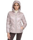 Women's Shine Hooded Packable Puffer Coat, Created for Macy's