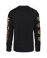 Men's Black Toronto Raptors 2023/24 City Edition Triplet Franklin Long Sleeve T-shirt