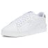Фото #4 товара Puma Jada Distressed Perforated Lace Up Womens White Sneakers Casual Shoes 3876