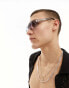 A.Kjaerbede will square sunglasses in grey transparent grau - фото #4