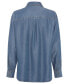 ფოტო #2 პროდუქტის Women's Long Sleeve Soft Denim Shirt