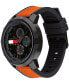 Фото #2 товара Часы Tommy Hilfiger Men's Multifunction Orange Silicone Watch