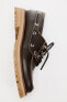 Фото #10 товара Ботинки на шнуровке ZARA