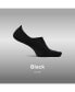 Men's Elite Light Cushion Invisible - Running Socks for Women and Men - Athletic Compression Socks - Moisture Wicking - X-Large, New Black