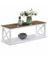 Фото #3 товара 47" Medium-Density Fiberboard Coventry Coffee Table with Shelf