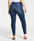 Фото #2 товара Women's Curvy Mid Rise Skinny Jeans, Created for Macy's
