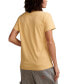 ფოტო #2 პროდუქტის Women's Aries Classic Crewneck Cotton Short-Sleeve T-Shirt