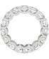 Moissanite Eternity Band (9 ct. t.w. DEW) in 14k White Gold