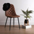 Chair Versa Serena Brown 53 x 88 x 43,5 cm (4 Units)