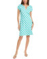 Melly M Osterville Shift Dress Women's Green Xs