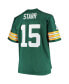 Фото #2 товара Men's Bart Starr Green Green Bay Packers Big and Tall 1968 Retired Player Replica Jersey