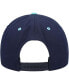 Фото #5 товара Men's Deep Sea Blue, Light Blue Seattle Kraken Super Hitch Adjustable Snapback Hat