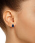 ფოტო #3 პროდუქტის Tanzanite (1-1/5 ct. t.w.) & Diamond Accent Stud Earrings in 14k White Gold (Also in Emerald, Sapphire & Ruby)