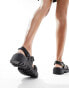 ALDO Sanddy chunky sandals in black leather