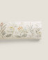 Floral print pillowcase