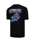 ფოტო #2 პროდუქტის Men's Black Howard Bison Applique T-Shirt