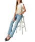ფოტო #5 პროდუქტის Women's Mid-Rise Sweet Bootcut Jeans