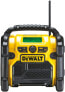 Фото #1 товара DeWalt DCR020 Battery and Mains Radio (DAB (DAB (+) FM Stereo FM Radio for 10.8 - 18V 3.5 mm Aux Input for External Device Playback Heavy Duty Housing 1.8 m Cable)