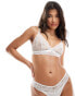 Фото #4 товара Ann Summers Sexy Lace Planet non-padded bralette bra in white