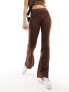 Фото #1 товара Fila flared leggings in brown