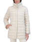 Фото #1 товара Women's Shine Collared Packable Puffer Coat