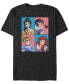 Фото #1 товара Men's Princesses Short Sleeve Crew T-shirt