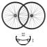 MVTEK 27.5´´ Tubeless MTB wheel set