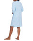 ფოტო #2 პროდუქტის Women's Paisley-Print Button-Front Robe