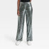 Women's Sequin Trouser Pants - A New Day