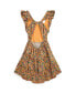Фото #2 товара Платье для малышей Polo Ralph Lauren с цветочным узором и оборками из хлопкового джерси