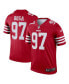 Фото #2 товара Men's Nick Bosa Scarlet San Francisco 49ers Legend Jersey